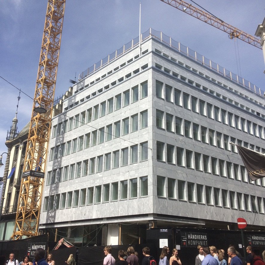 eksisterende fasade mot karl johans gate